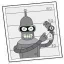 Sticker 🕛 Futurama