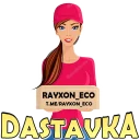 Sticker 🌿 👱‍♀️ @RAYXON_ECO 🌿 BY @VJ_DARK