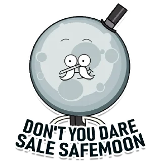 Sticker 😇 Safemoon