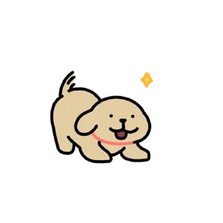 Video sticker 💬 나는야 시고르 리트리버 By @KakaoEmoticon