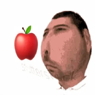 Sticker 🍎 яблоки