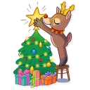 Sticker 🎄 Mr. Deer