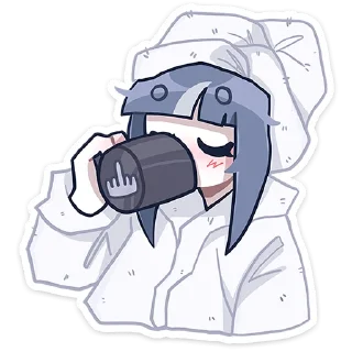 Sticker 🧘‍♂️ Спойлер - Алу  @stickers_vk