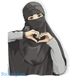 Sticker 😘 Fatimə bint Rabia