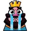 Sticker 😭 Clash Royale by Ermes