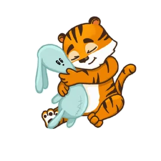 Sticker 🤗 Тигренок Ти