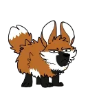 Video sticker 🦵 Maned Wolf