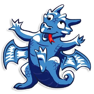 Sticker 🤪 QuickSwap Dragon