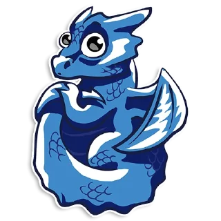 Sticker 😧 QuickSwap Dragon