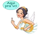 Sticker 🖕 ☺️ Meu mundo kawaii 💕