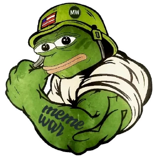 Sticker 💪 MEME WAR стикеры