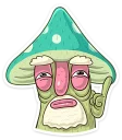 Sticker ☝ Грибсон | Mushroom