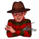 Sticker 😠 Freddy Krueger