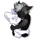 Sticker 🤗 Ryff the Spotted Hyena