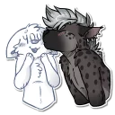 Sticker 😘 Ryff the Spotted Hyena