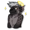 Sticker 😇 Ryff the Spotted Hyena