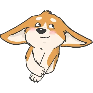 Sticker 😊 CorgiK @lorindragon