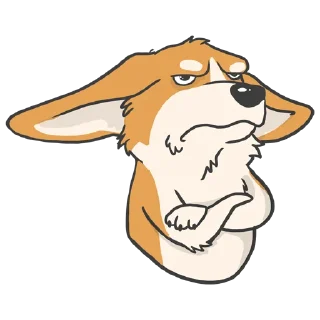 Video sticker 😠 CorgiK @lorindragon