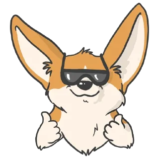 Sticker 😎 CorgiK @lorindragon