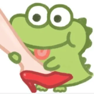 Video sticker 🐸 绿皮蛙  @biaoqingbao01