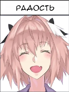 Sticker 😁 Astolfo❤❤❤ Stickers :: @fStikBot