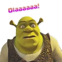 Sticker 🙄 Shrek (O`zbekcha stickerlar to`plami)