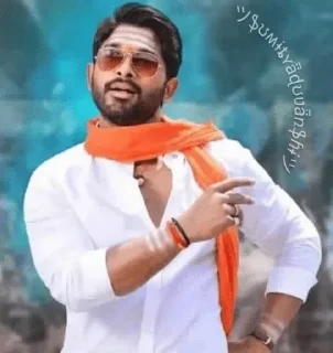 Sticker 😎 @Shahs_of_Telegram allu arjun — @stckrRobot