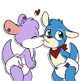 Video sticker 💋 Bluey's fav by @FavoriteStickerBot