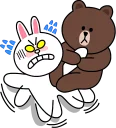 Sticker 😫 Brown & Cony :: @line_stickers