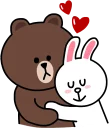 Sticker ❤️ Brown & Cony :: @line_stickers