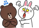 Sticker 😤 Brown & Cony :: @line_stickers