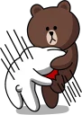 Sticker 👊 Brown & Cony :: @line_stickers