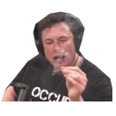 Sticker 🤷‍♂️ Elon Pothead