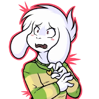 Sticker 😱 Asriel