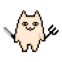 Sticker 😡 Pixel cat