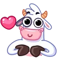 Video sticker 😘 Cow