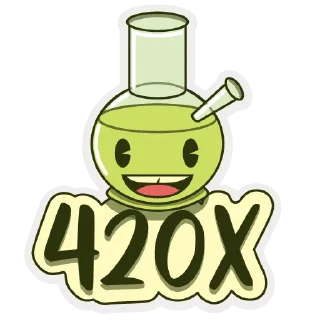 Sticker 🟢 420x