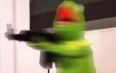 Sticker 🔫 Kermit the memer