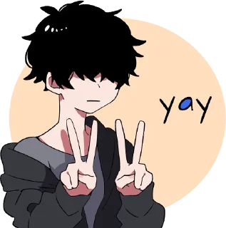 Sticker ✌️ Mash and tempered boys TL-EDIT :: @line_stickers