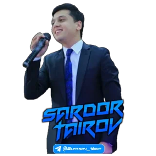 Sticker 🙋‍♂ Sardor Tairov | By: @Blatnoy_Yigit