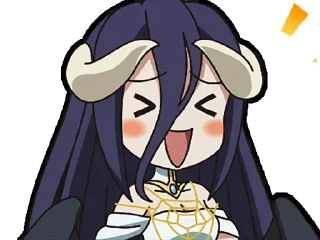 Video sticker 😆 Albedo (Overlord)