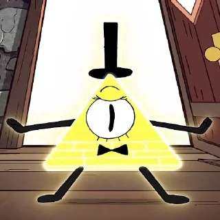 Sticker 🥵 Bill Cipher