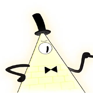 Sticker 😠 Bill Cipher