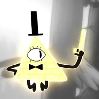 Sticker 😬 Bill Cipher