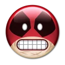 Sticker 😬 Deadpool Emojis