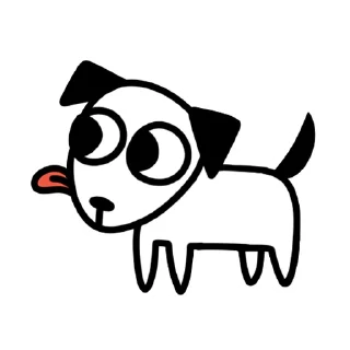 Sticker 👀 Пёся