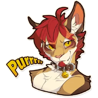 Sticker 🐈 Vesper NSFW