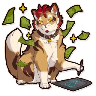 Sticker 💵 Vesper NSFW