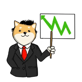 Sticker 📈 ElonDoge Stickers