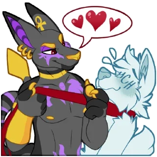 Sticker 😘 Gautreau NSFW - by @SukariDragon